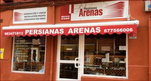 Persianas Arenas fachada de la empresa